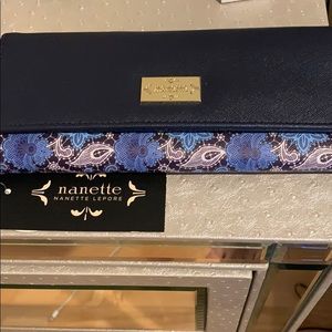 Nanette PVC Fold Phone & Lip stick wallet